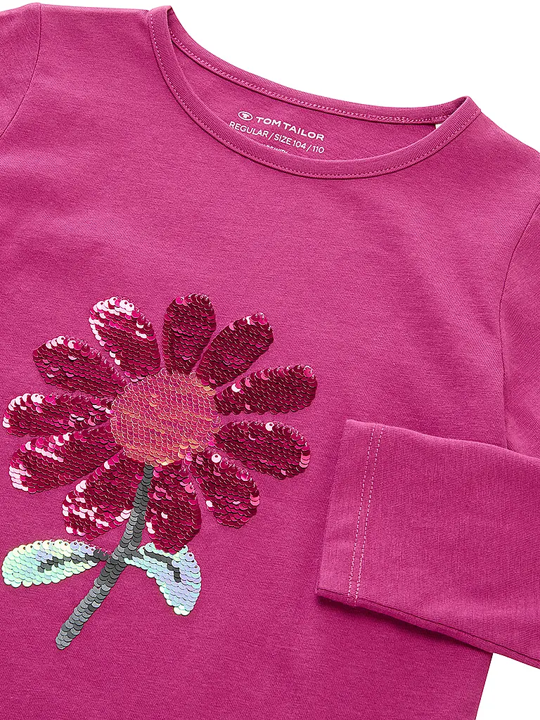 TOM TAILOR | Mädchen Langarmshirt  | pink
