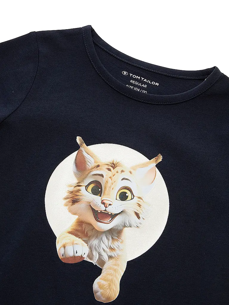 TOM TAILOR | Mädchen Langarmshirt  | Dunkelblau