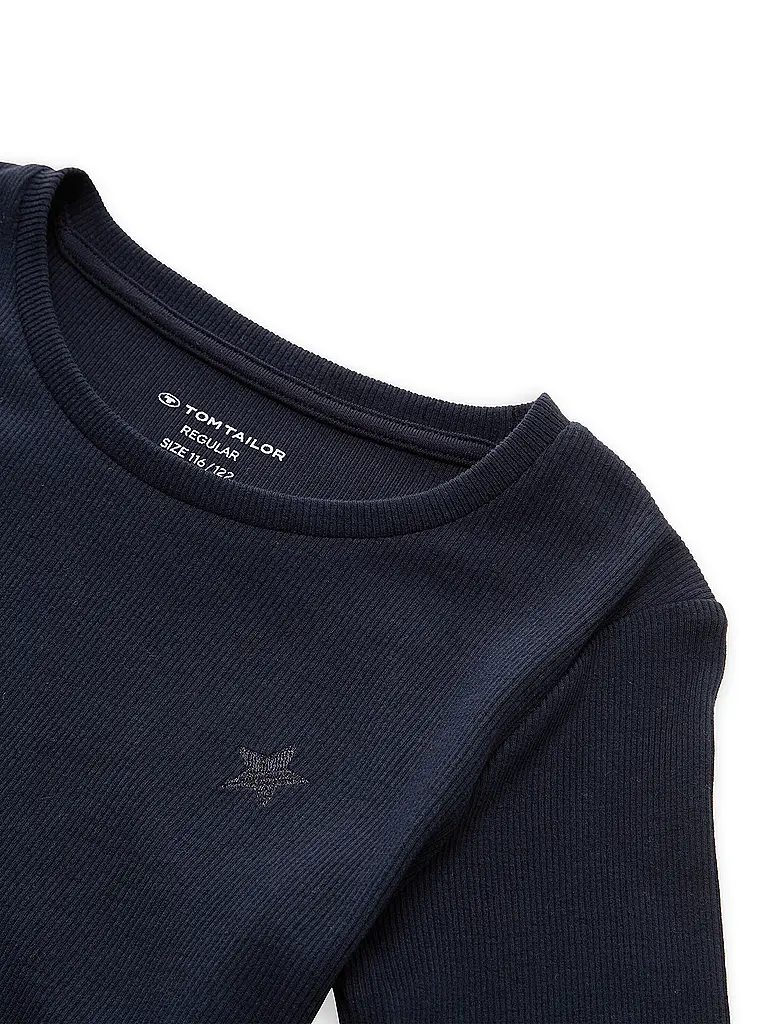 TOM TAILOR | Mädchen Langarmshirt  | Dunkelblau