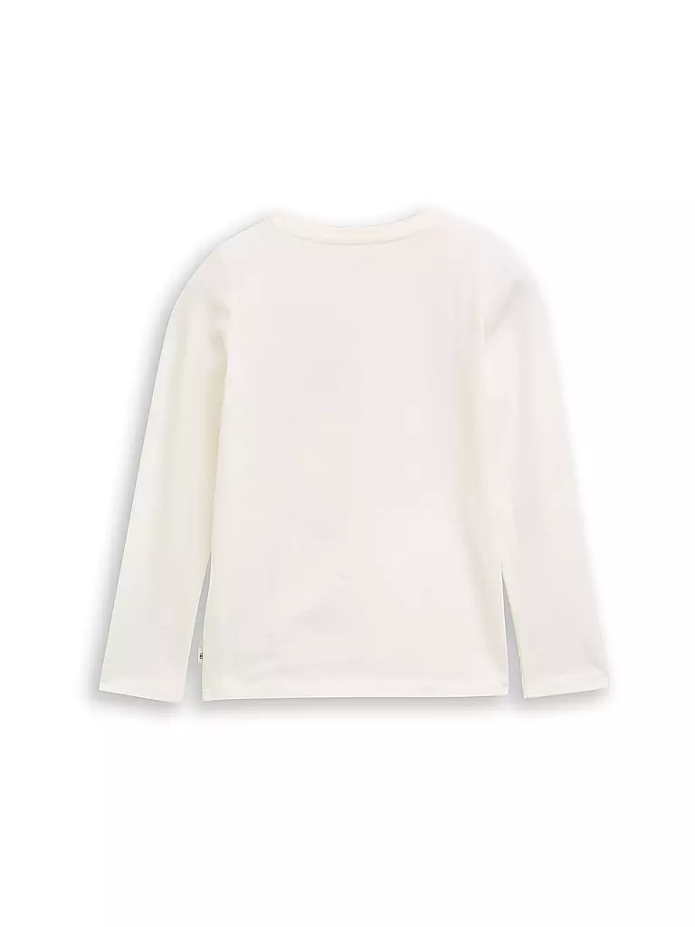TOM TAILOR | Mädchen Langarmshirt | weiss