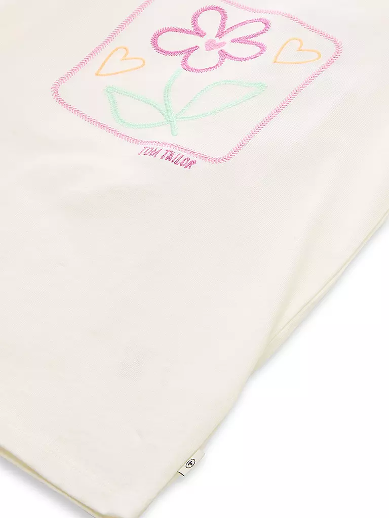 TOM TAILOR | Mädchen Langarmshirt | weiss