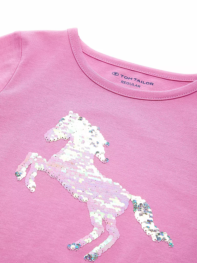 TOM TAILOR | Mädchen Langarmshirt | rosa