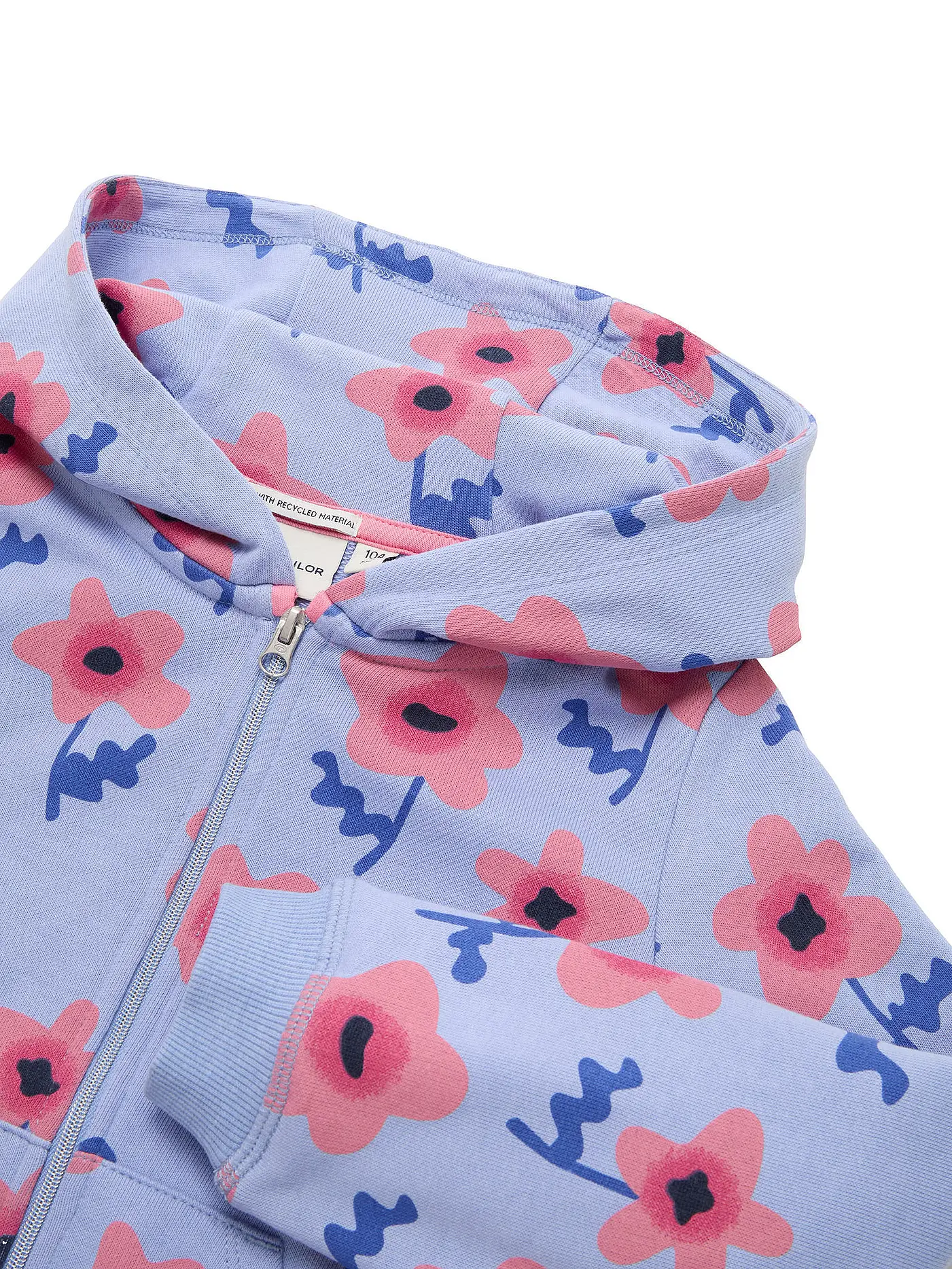 TOM TAILOR | Mädchen Sweatjacke  | hellblau