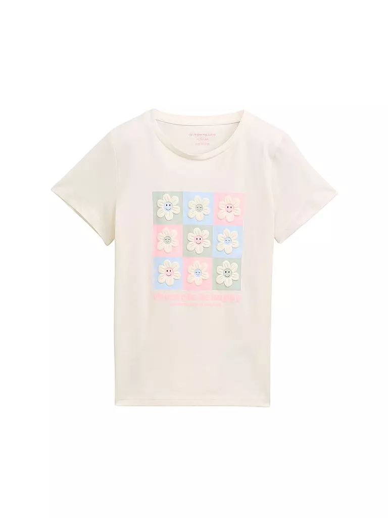 TOM TAILOR | Mädchen T-Shirt  | weiss