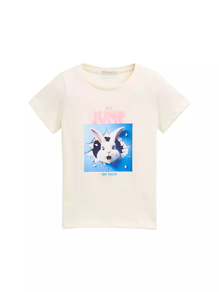 TOM TAILOR | Mädchen T-Shirt  | weiss