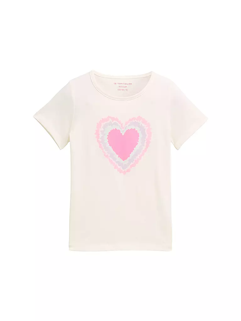TOM TAILOR | Mädchen T-Shirt  | weiss