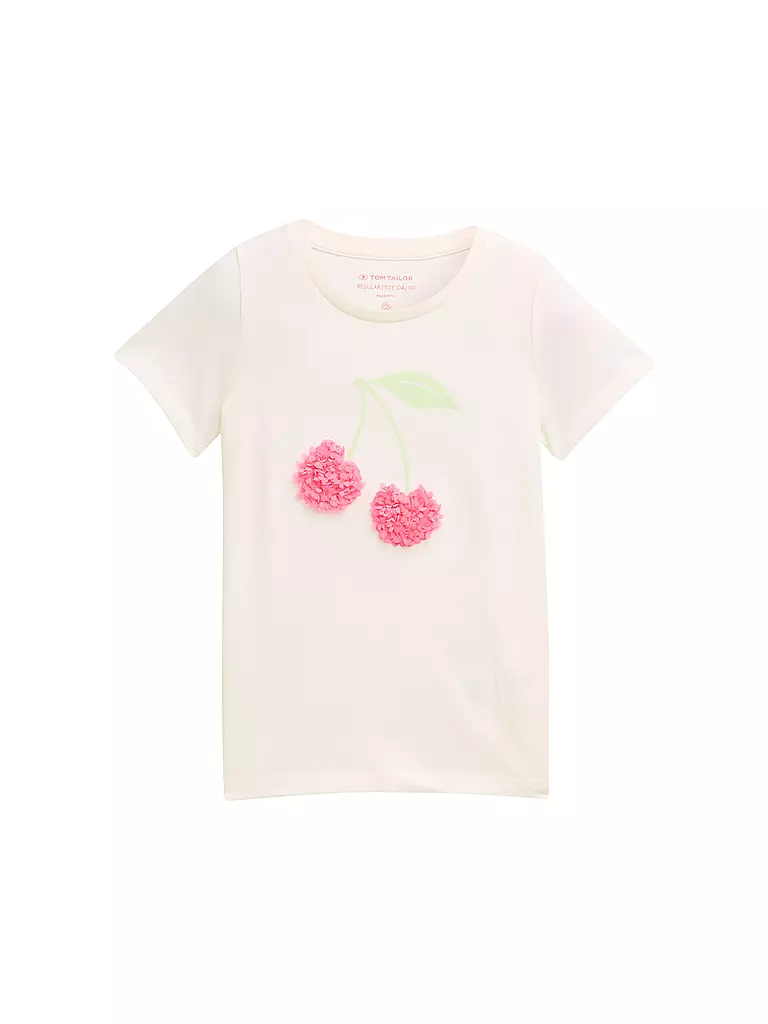TOM TAILOR | Mädchen T-Shirt  | weiss