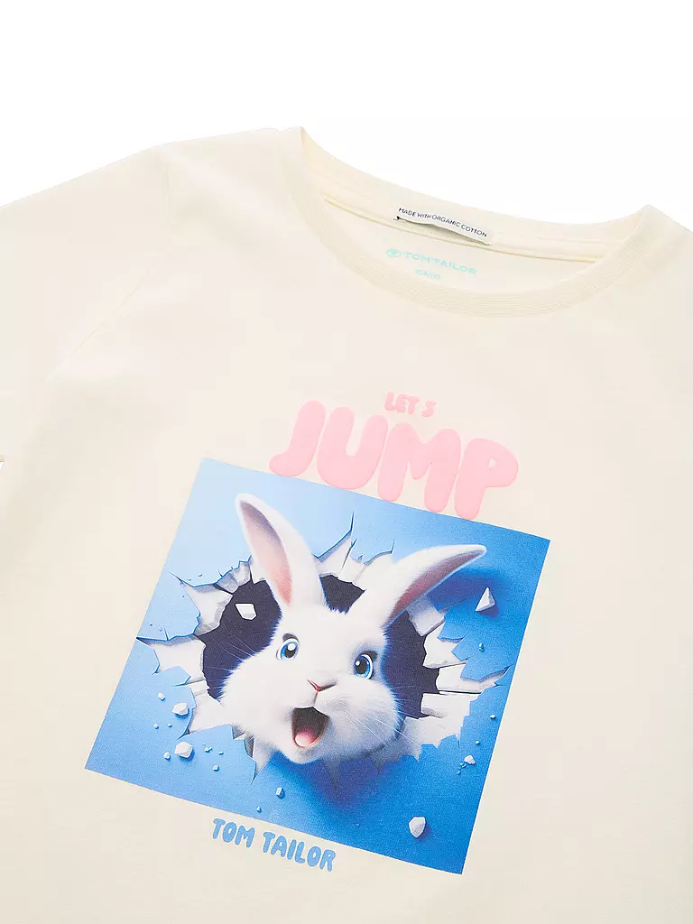 TOM TAILOR | Mädchen T-Shirt  | weiss