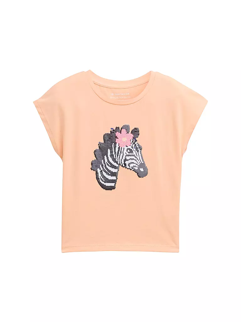 TOM TAILOR | Mädchen T-Shirt | orange