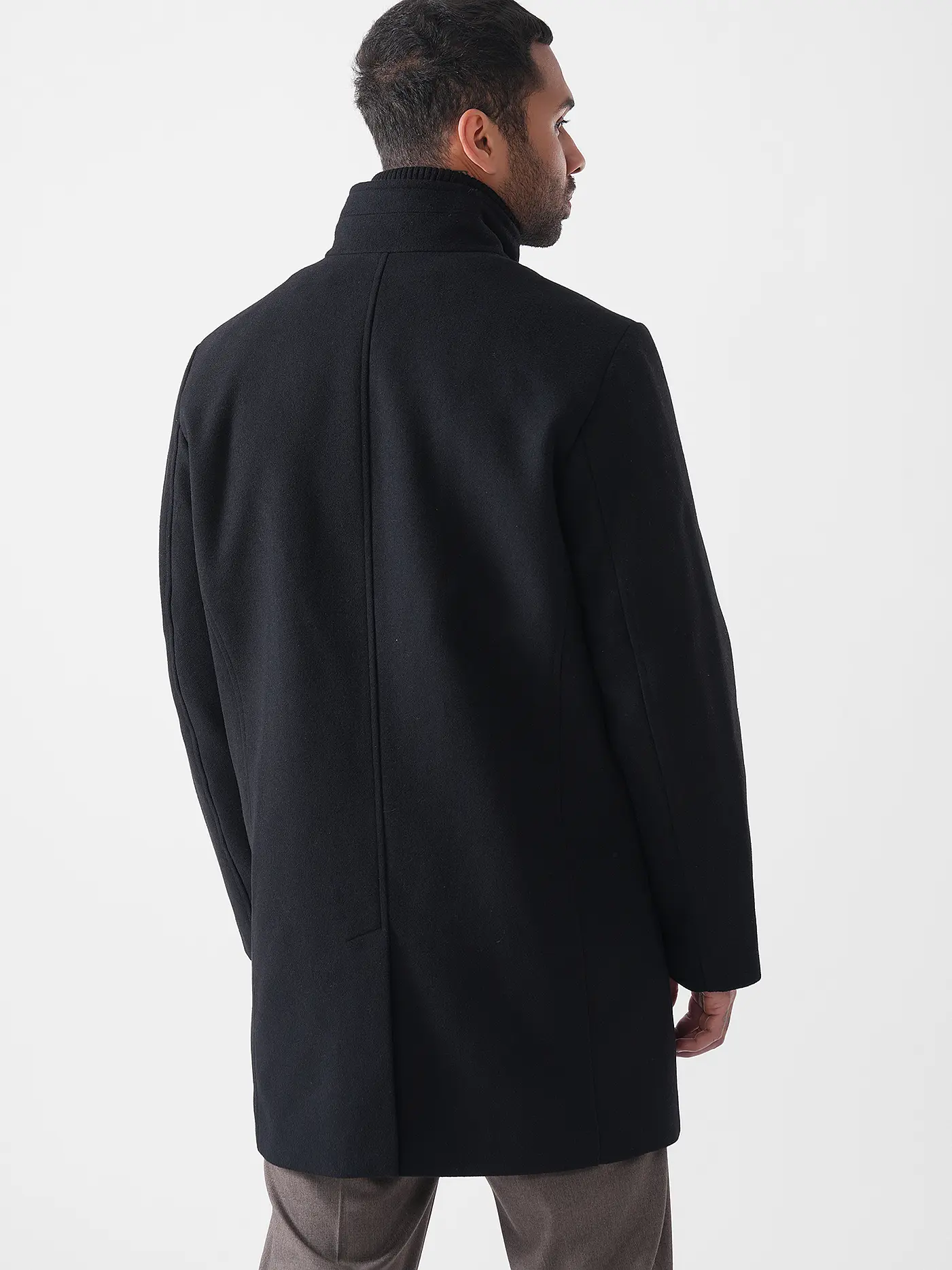 TOM TAILOR | Mantel  | schwarz