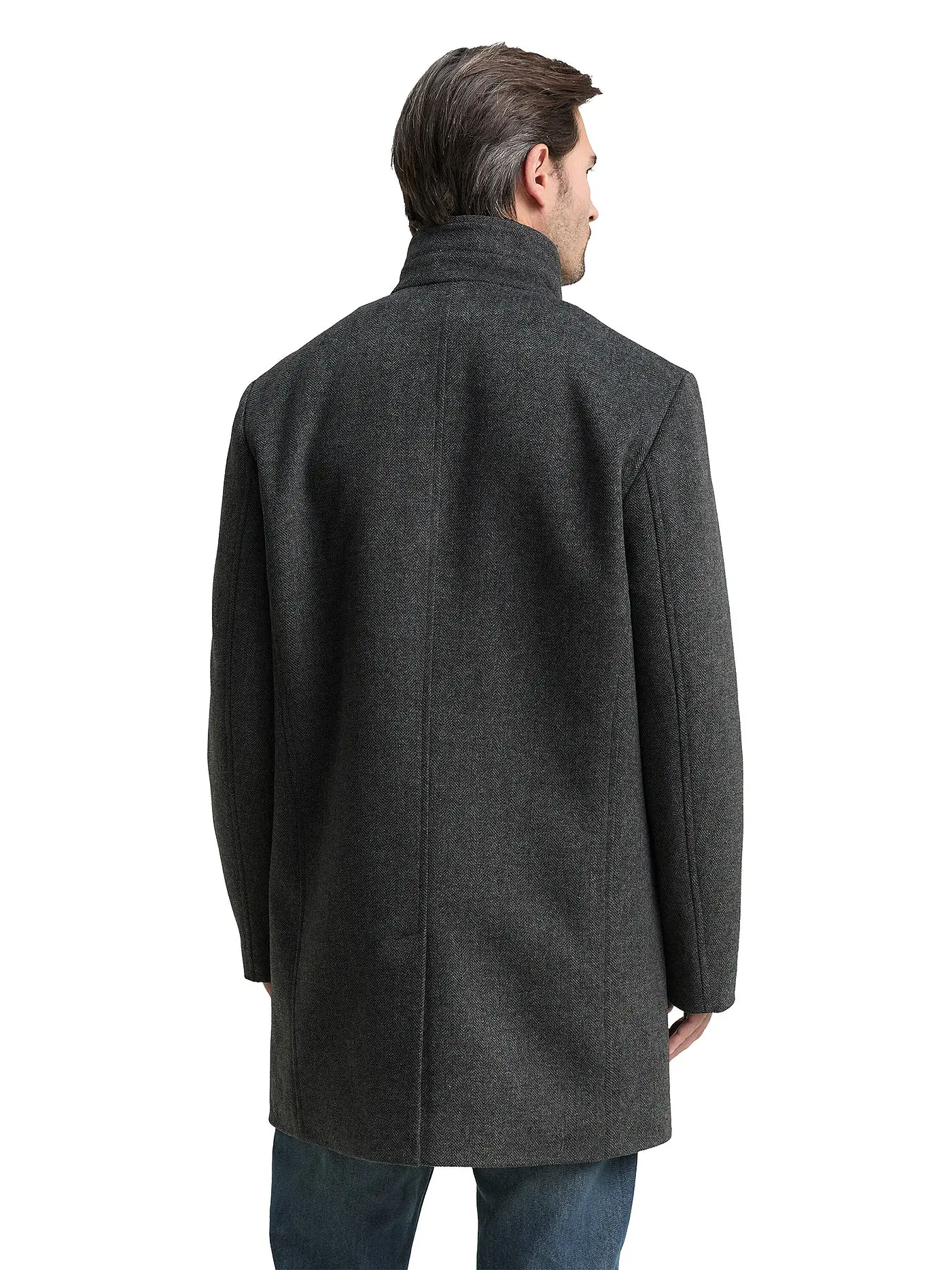 TOM TAILOR | Mantel | grau