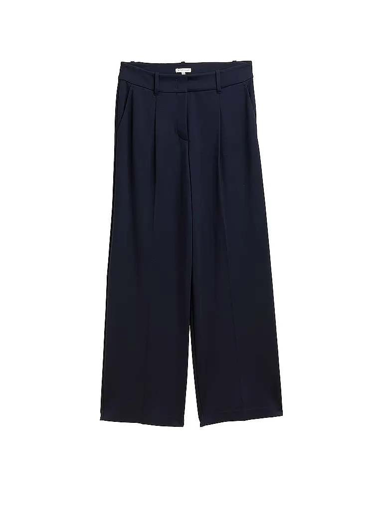 TOM TAILOR | Marlenehose  | dunkelblau