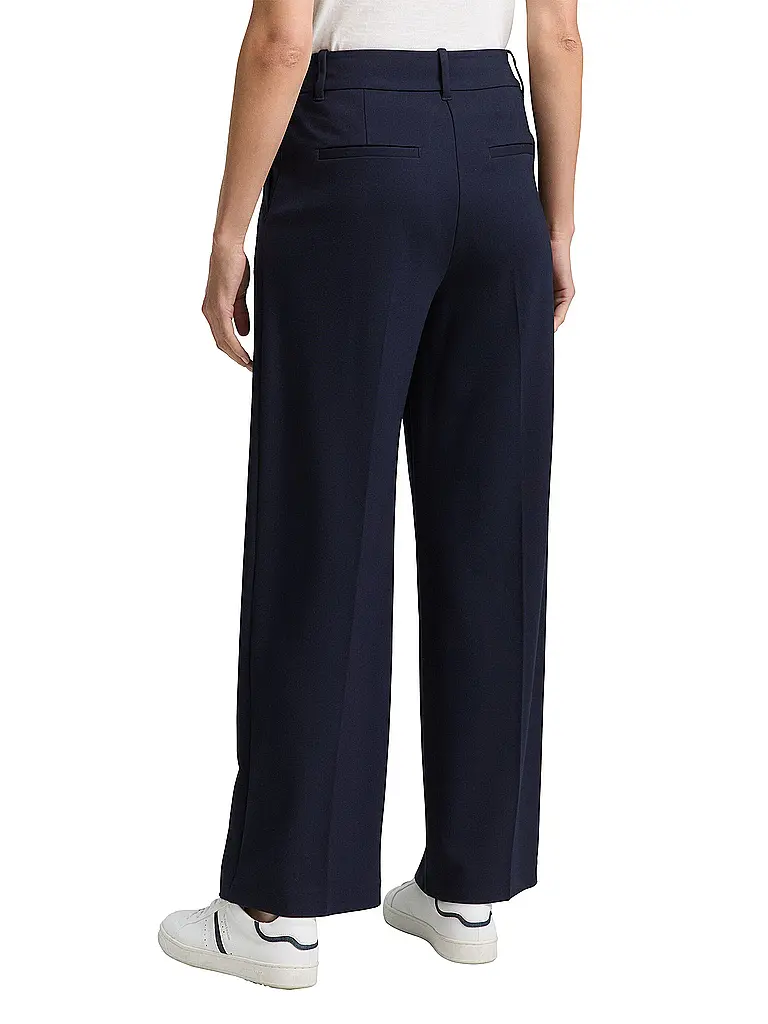 TOM TAILOR | Marlenehose  | dunkelblau