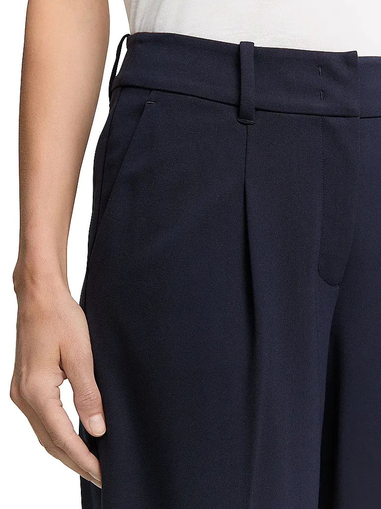 TOM TAILOR | Marlenehose  | dunkelblau