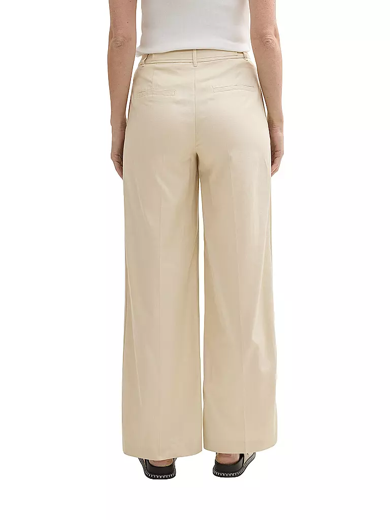 TOM TAILOR | Marlenehose | creme