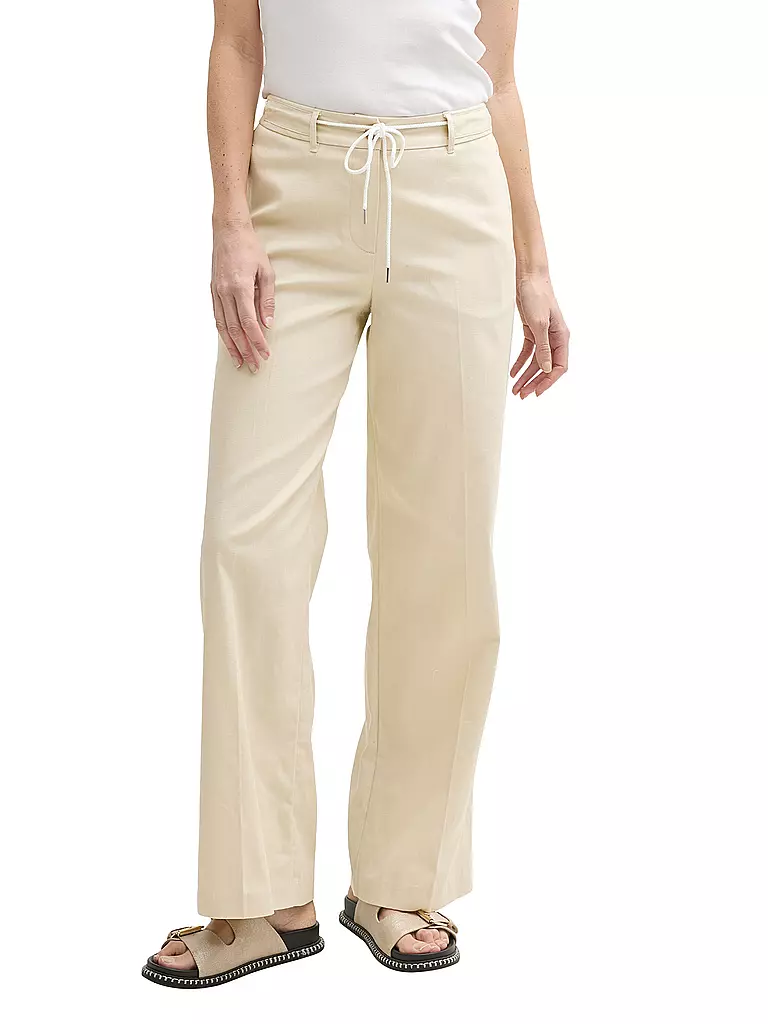 TOM TAILOR | Marlenehose | creme