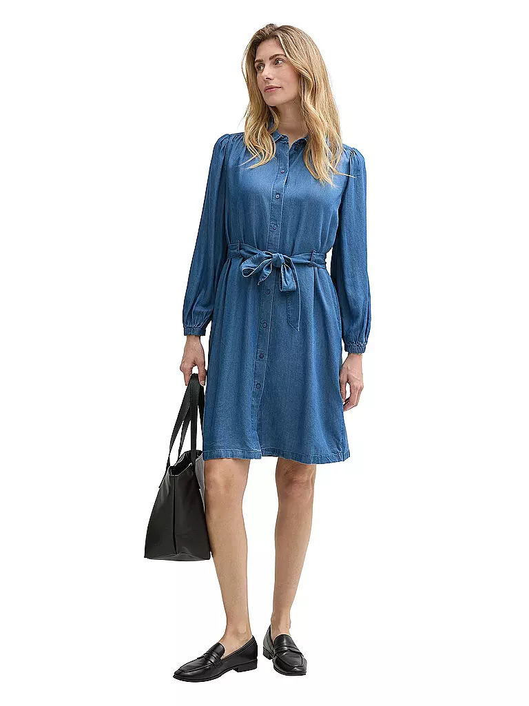TOM TAILOR | Midikleid  | blau
