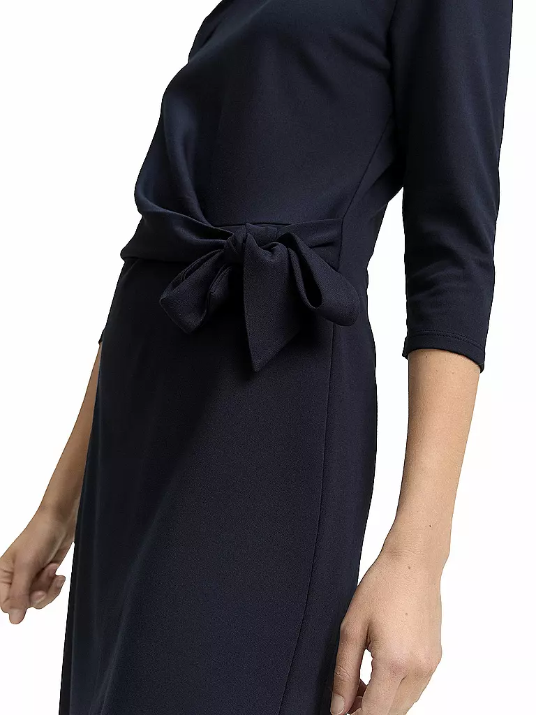 TOM TAILOR | Midikleid  | dunkelblau