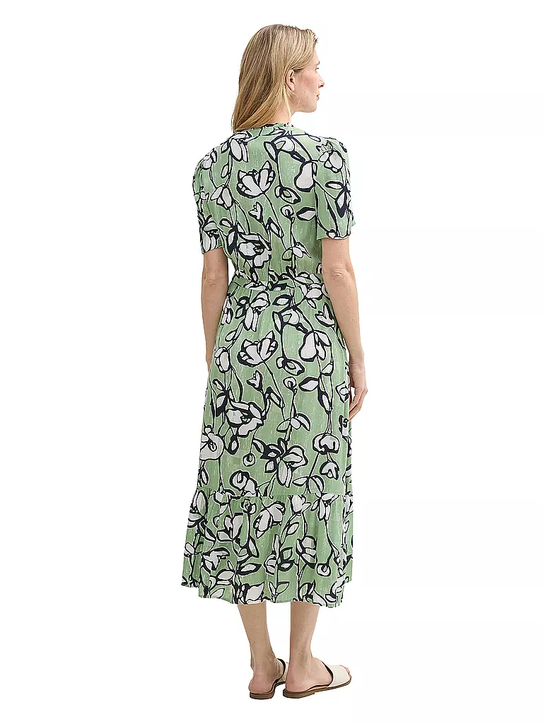 TOM TAILOR | Midikleid | hellgrün