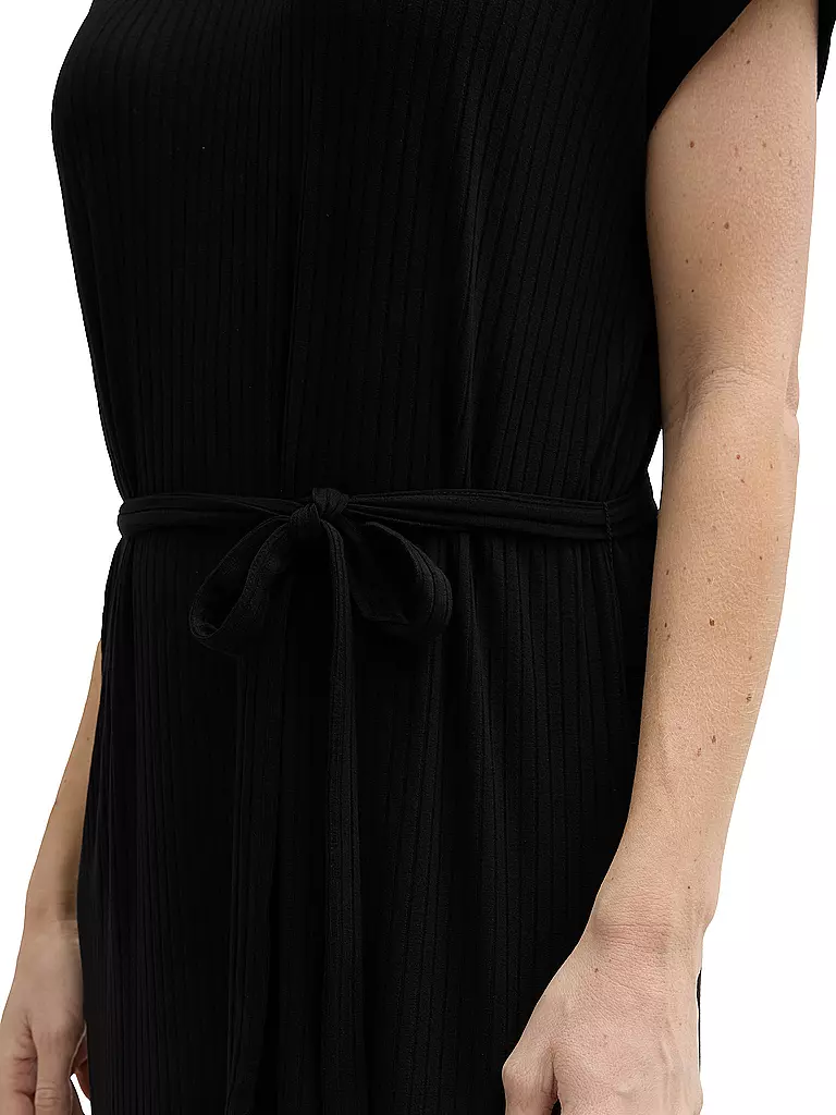 TOM TAILOR | Midikleid | schwarz