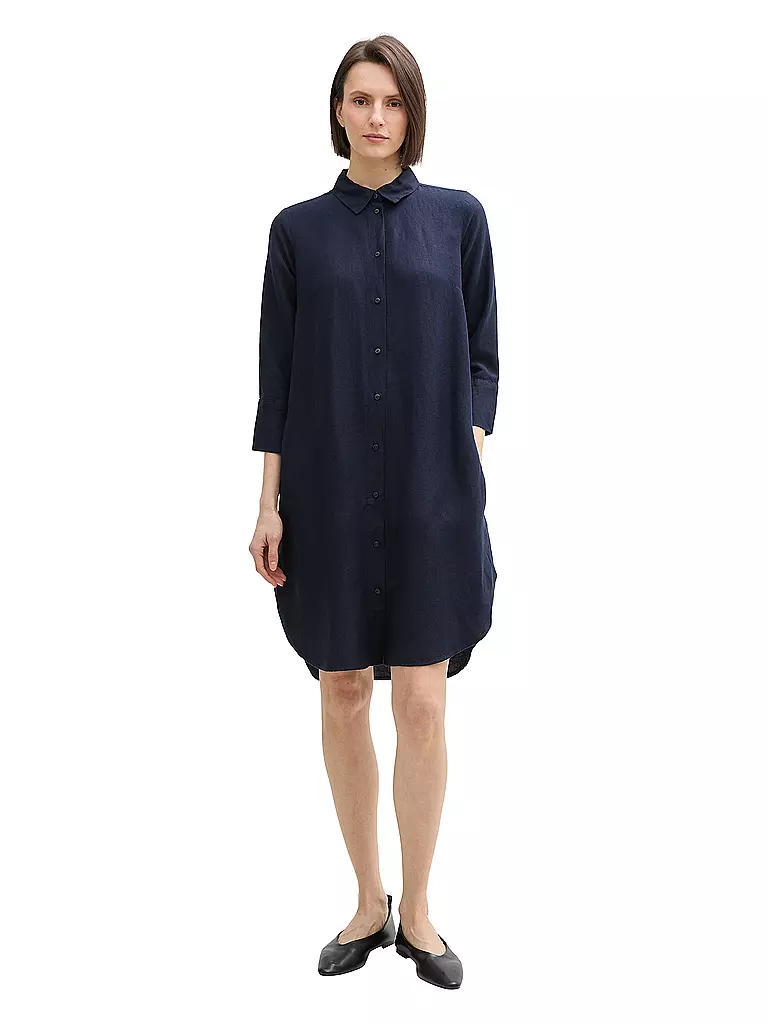 TOM TAILOR | Minikleid  | dunkelblau