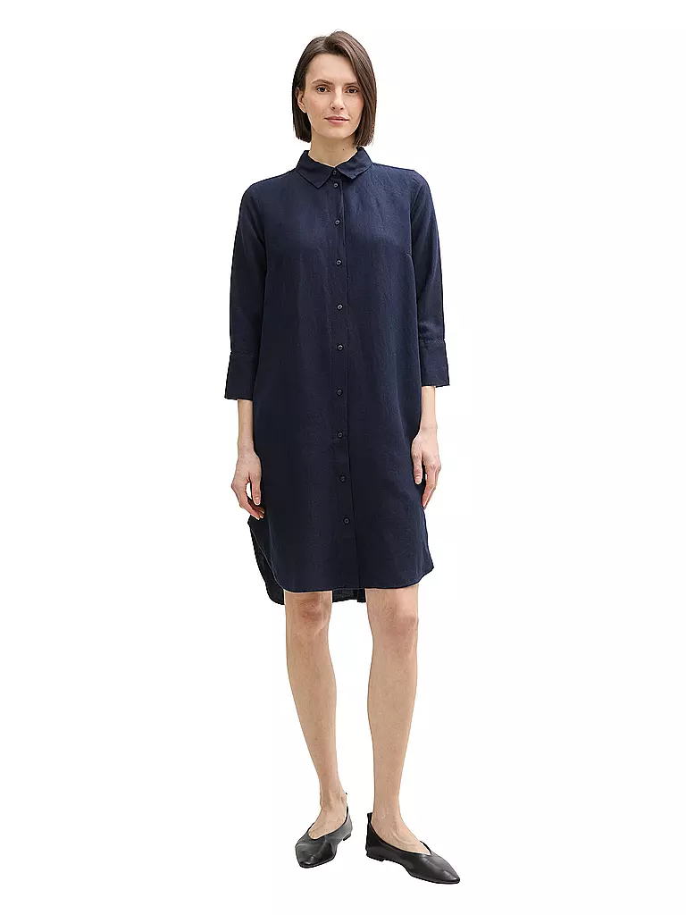 TOM TAILOR | Minikleid  | dunkelblau
