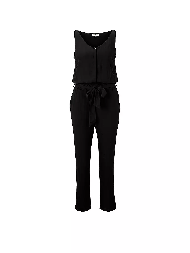 TOM TAILOR | Overall - Jumpsuit | schwarz