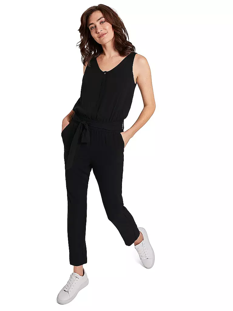 TOM TAILOR | Overall - Jumpsuit | schwarz