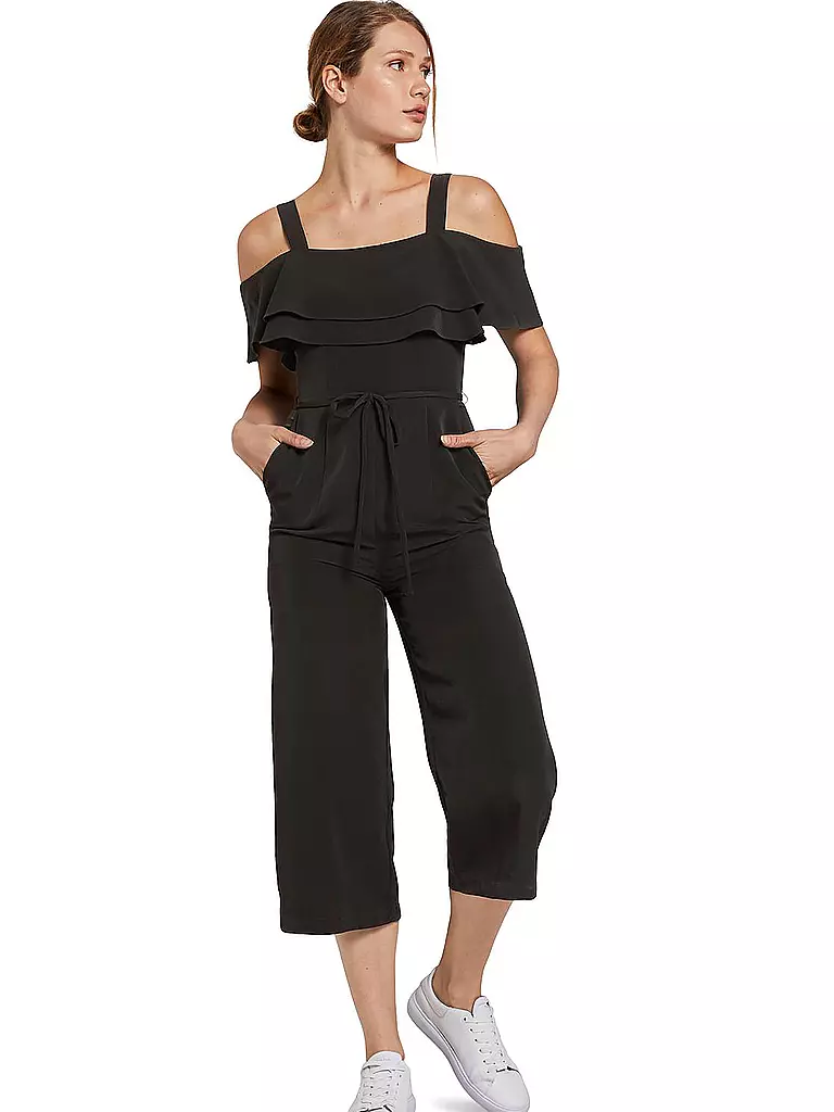 TOM TAILOR | Overall - Jumpsuit | schwarz