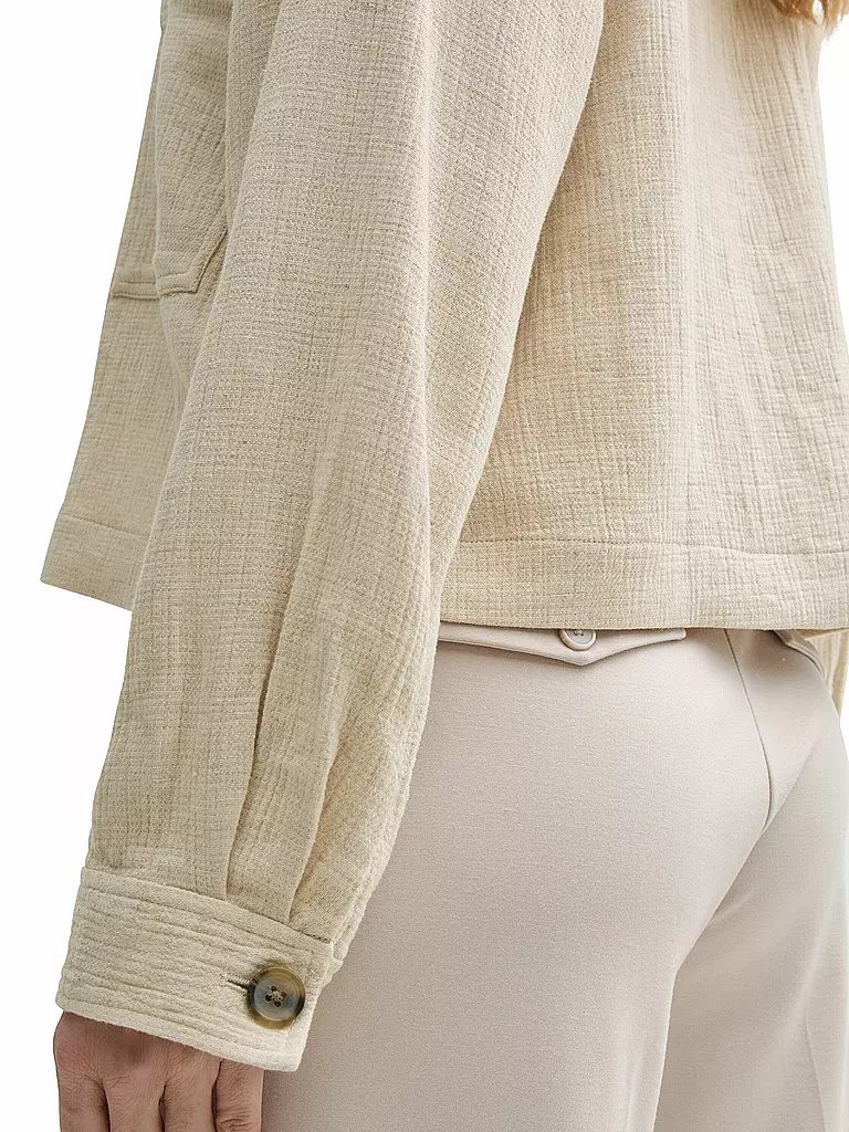 TOM TAILOR | Overshirt | creme