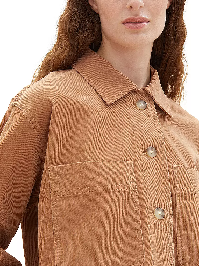 TOM TAILOR | Overshirt | camel