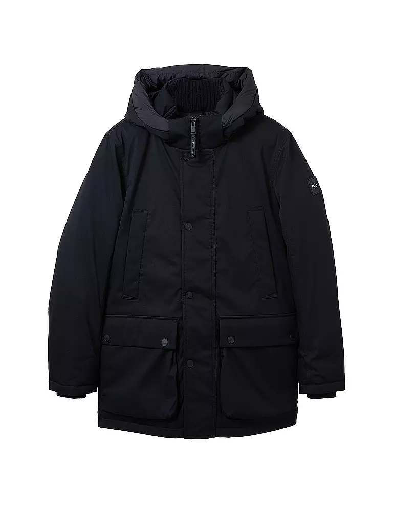 TOM TAILOR | Parka | schwarz