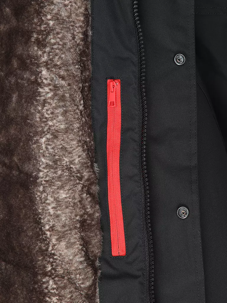 TOM TAILOR | Parka | schwarz