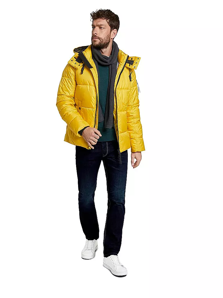 TOM TAILOR | Parka | gelb