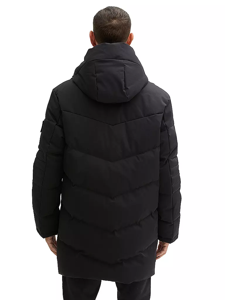 TOM TAILOR | Parka | schwarz