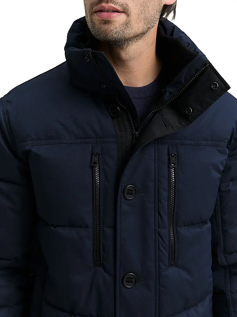 TOM TAILOR | Parka | dunkelblau