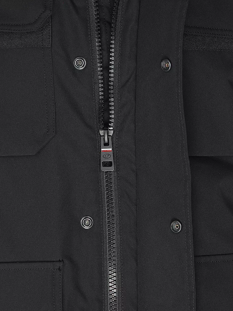 TOM TAILOR | Parka | schwarz