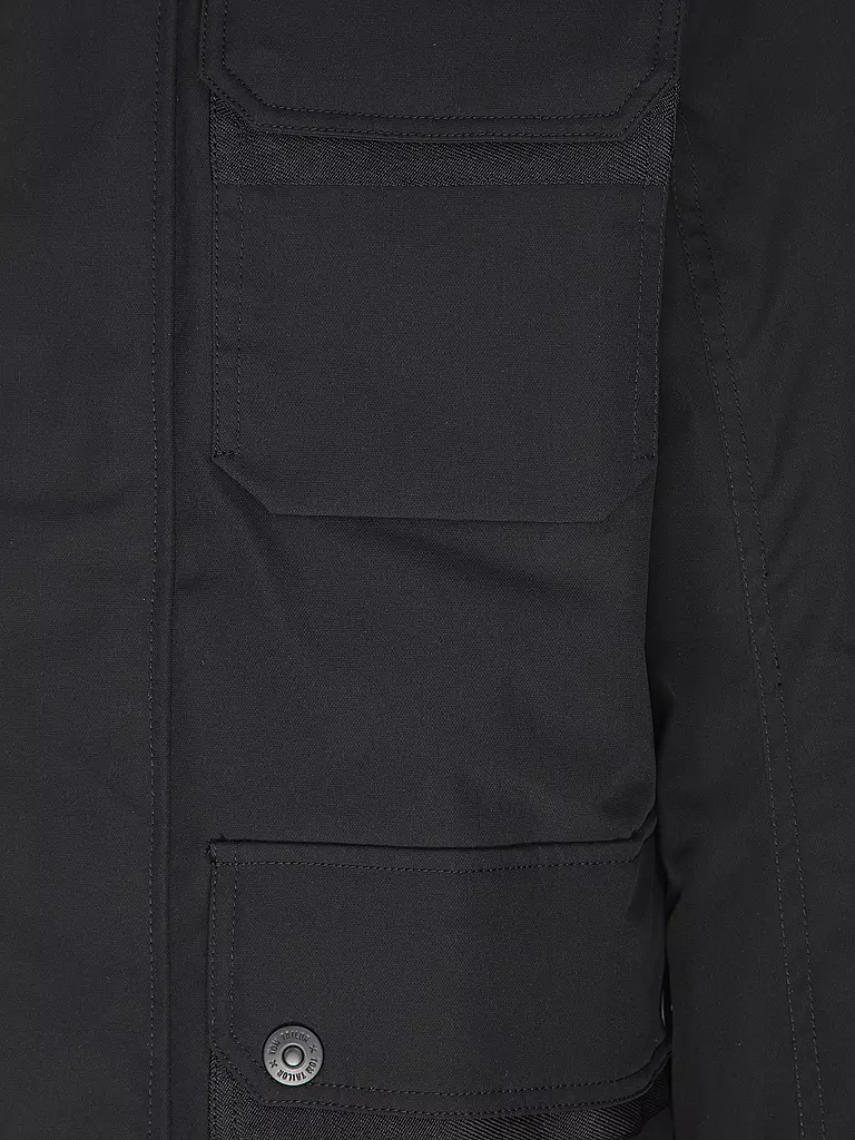 TOM TAILOR | Parka | schwarz
