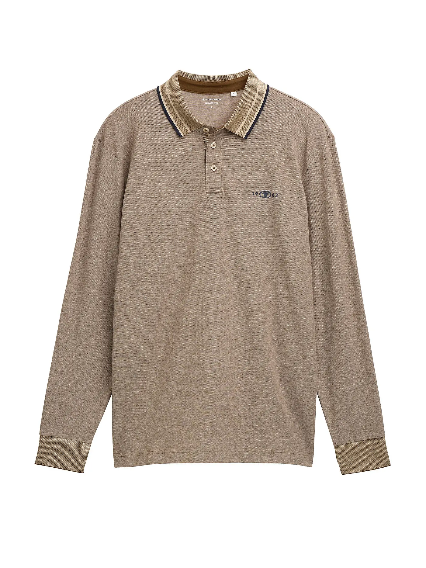 TOM TAILOR | Poloshirt  | braun