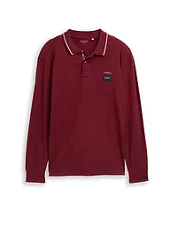 TOM TAILOR | Poloshirt  | Rot