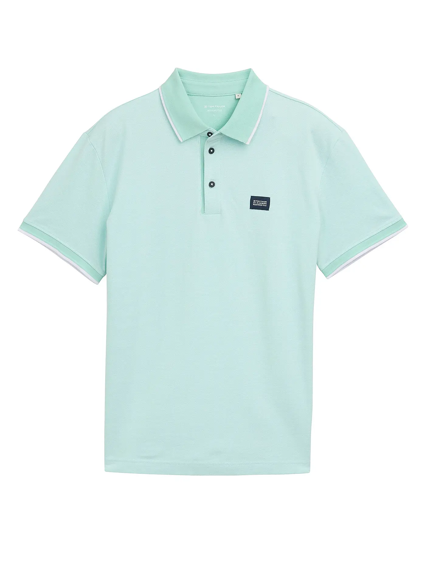 TOM TAILOR | Poloshirt  | türkis