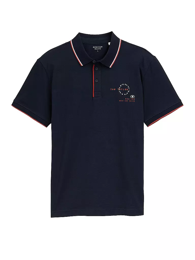 TOM TAILOR | Poloshirt  | dunkelblau