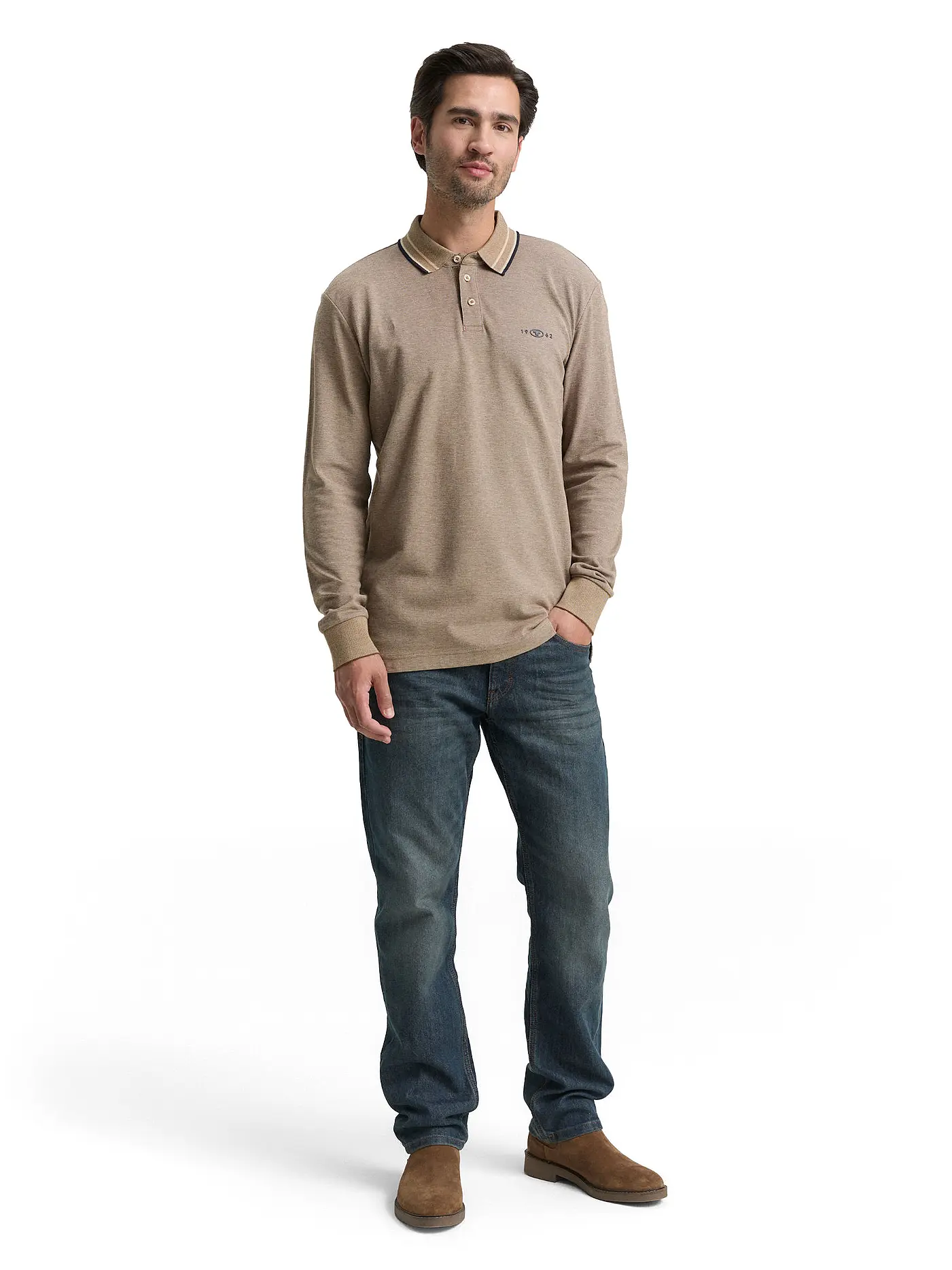 TOM TAILOR | Poloshirt  | braun