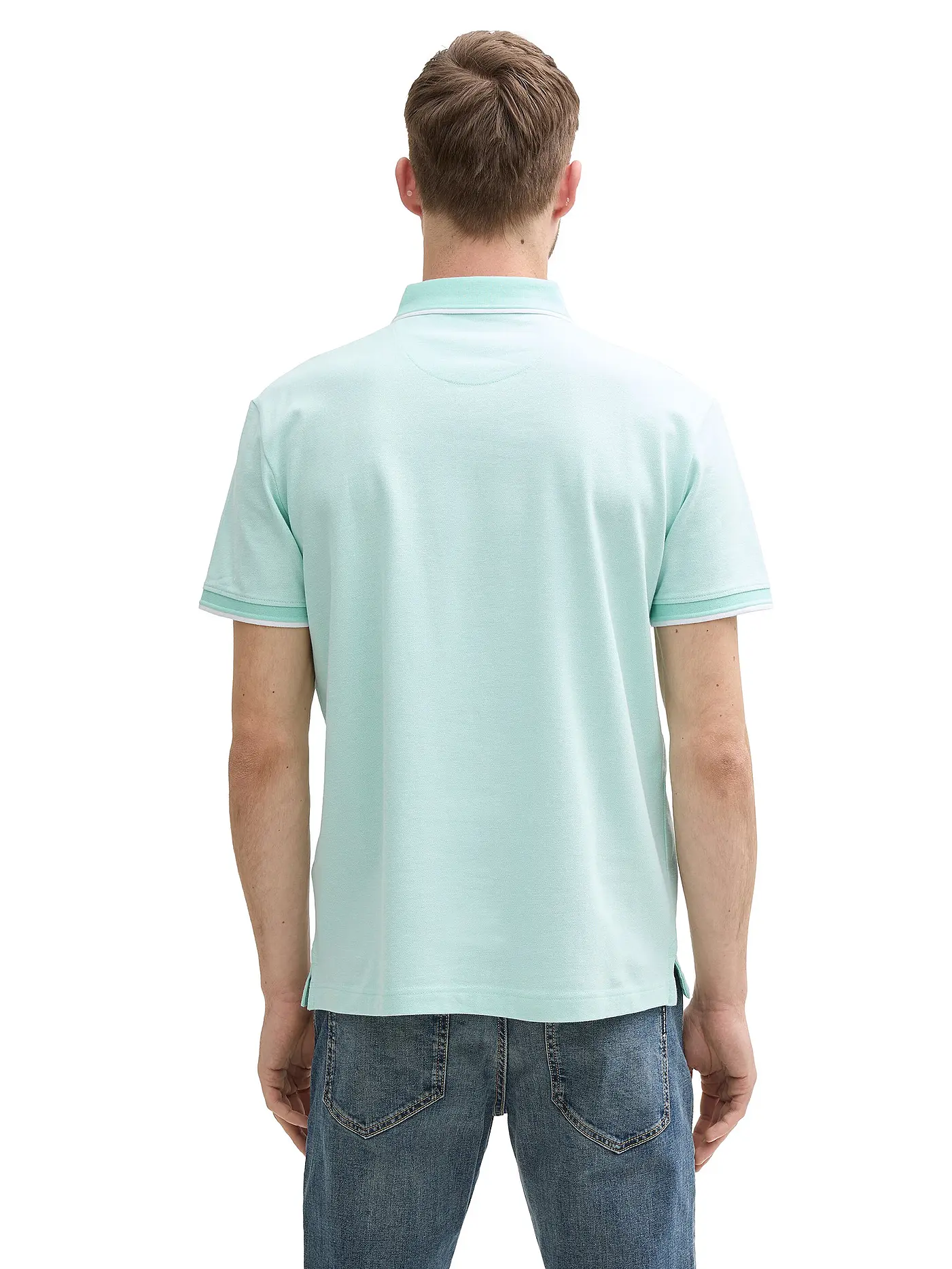 TOM TAILOR | Poloshirt  | türkis