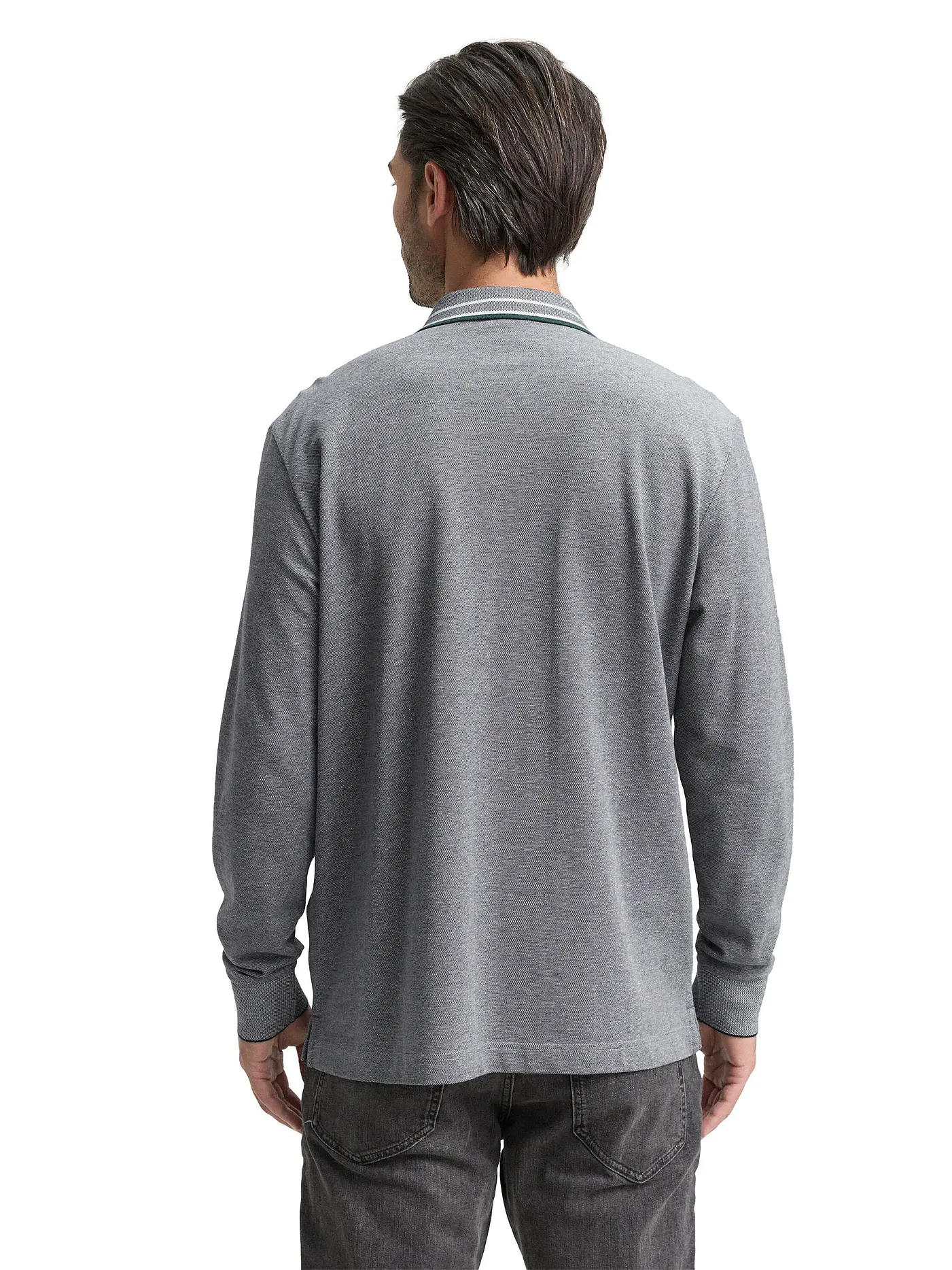 TOM TAILOR | Poloshirt  | grau