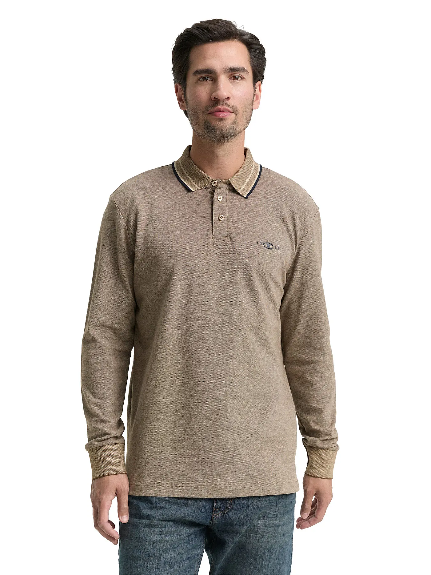 TOM TAILOR | Poloshirt  | braun