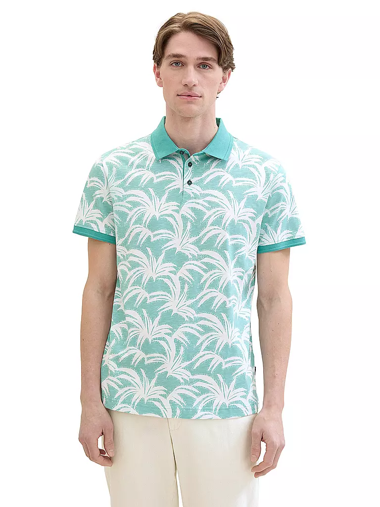 TOM TAILOR | Poloshirt  | türkis
