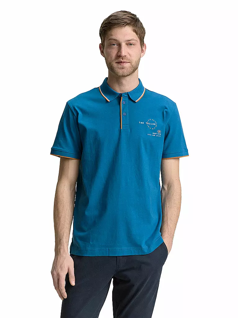 TOM TAILOR | Poloshirt  | petrol