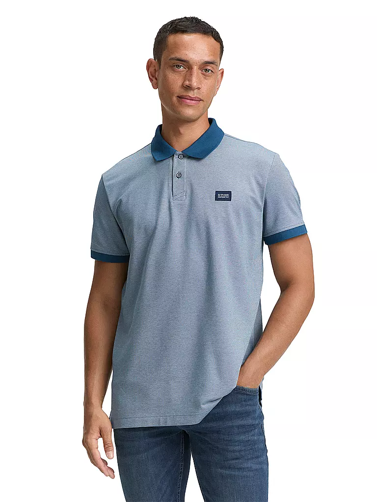 TOM TAILOR | Poloshirt  | blau