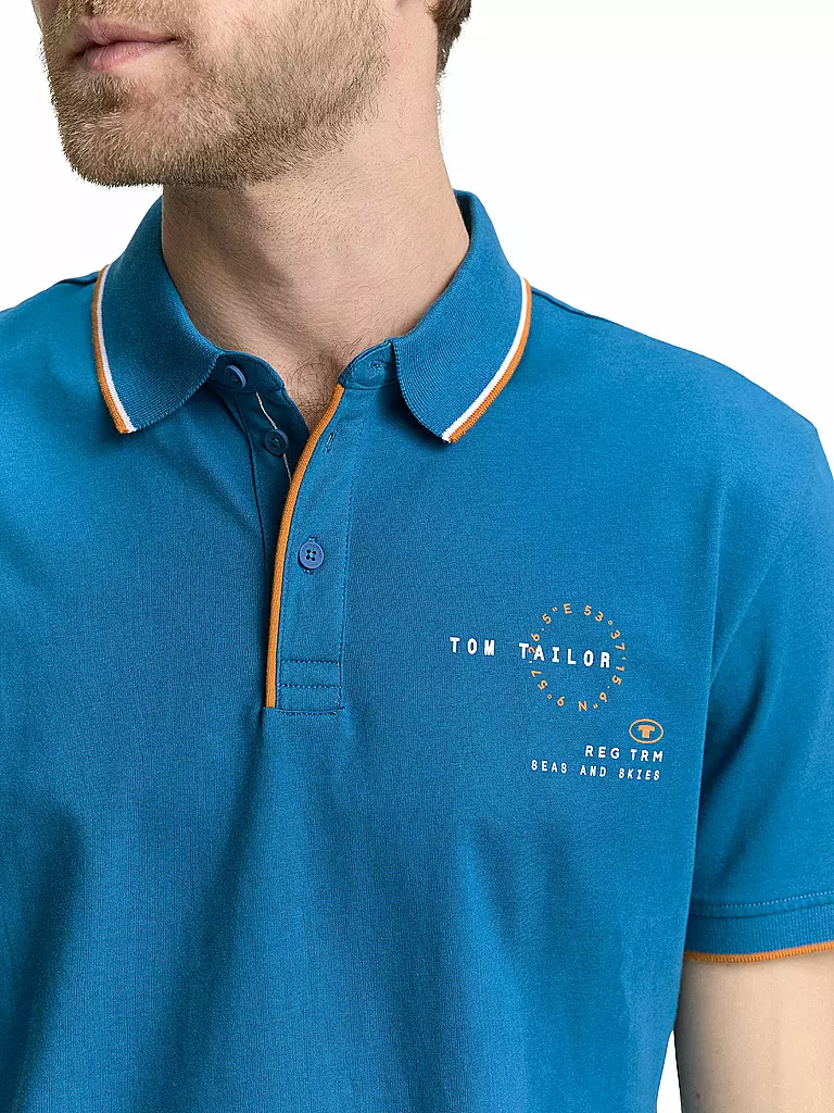 TOM TAILOR | Poloshirt  | petrol